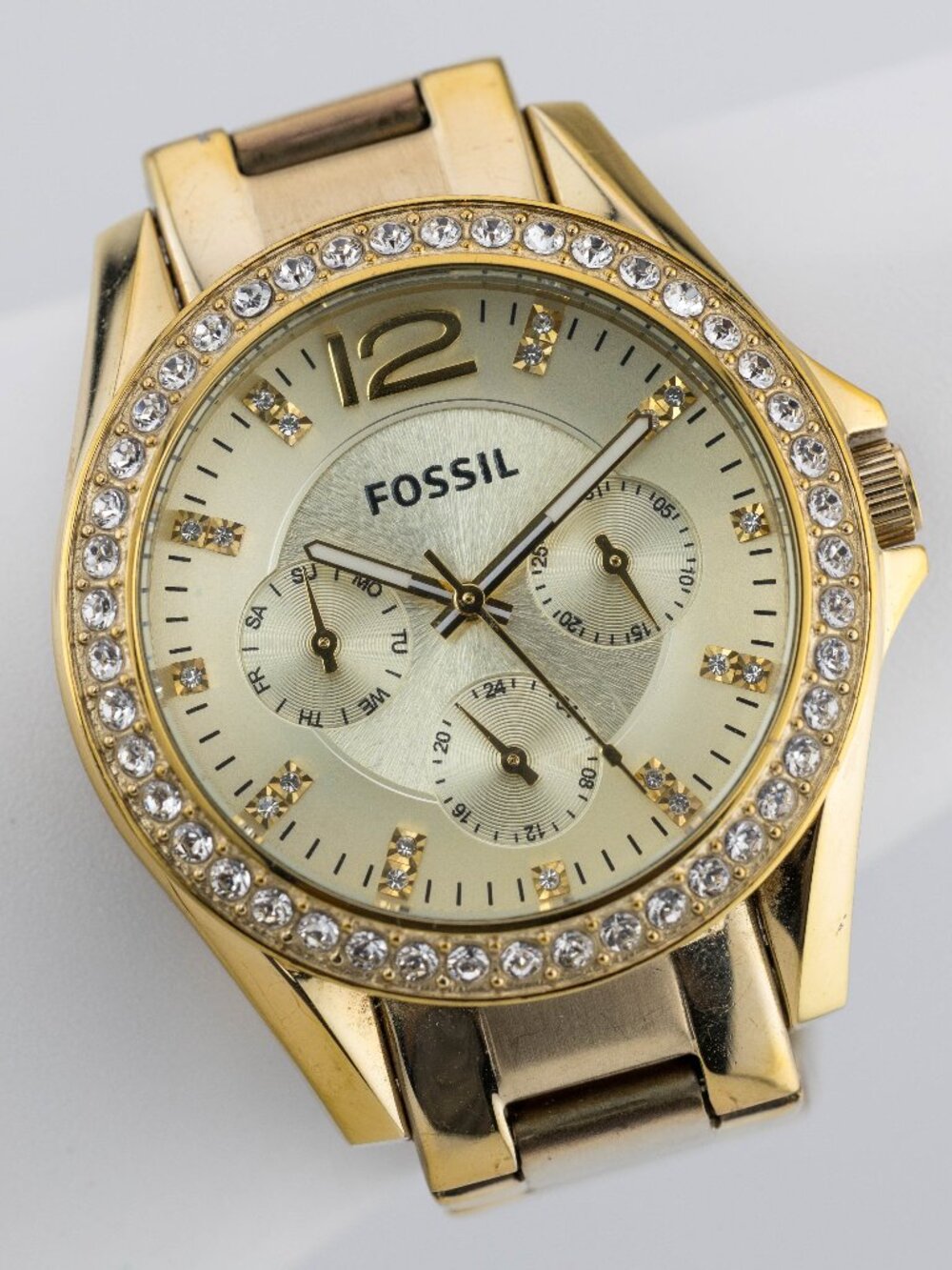 Fossil Riley ES3203 38mm Quartz Analog Women's Watch New Battery